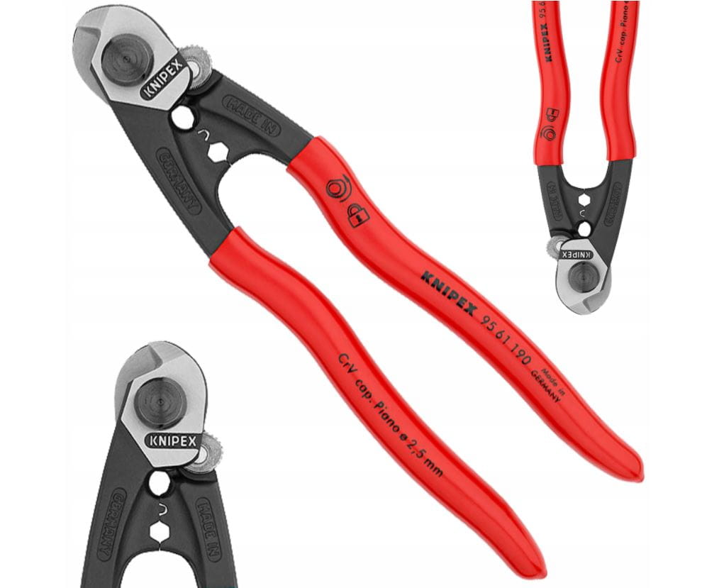 Knipex Nůžky Na Dráty fi 6 mm 190 mm