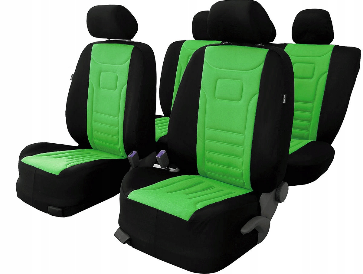 SKODA FABIA 1 2 3 4 POKROWCE SAMOCHODOWE NA FOTELE Materiał poliester