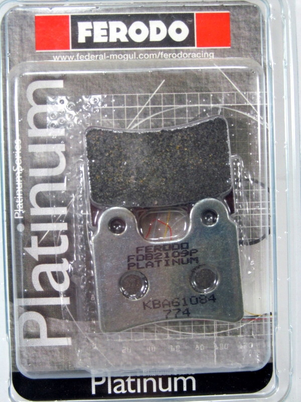 Klocki hamulcowe FERODO AJP 125 200 PR3 PR4 tył