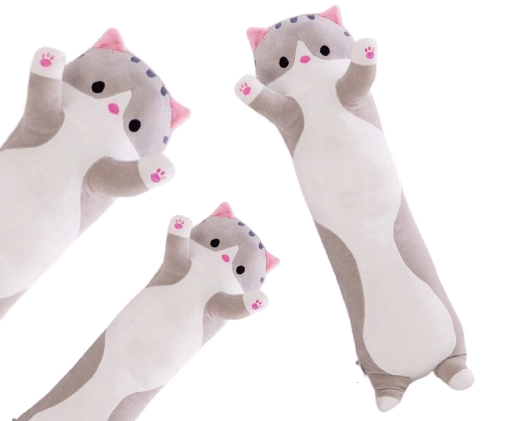 

Maskotka kotek Długi Kot Pluszak poduszka 130 cm