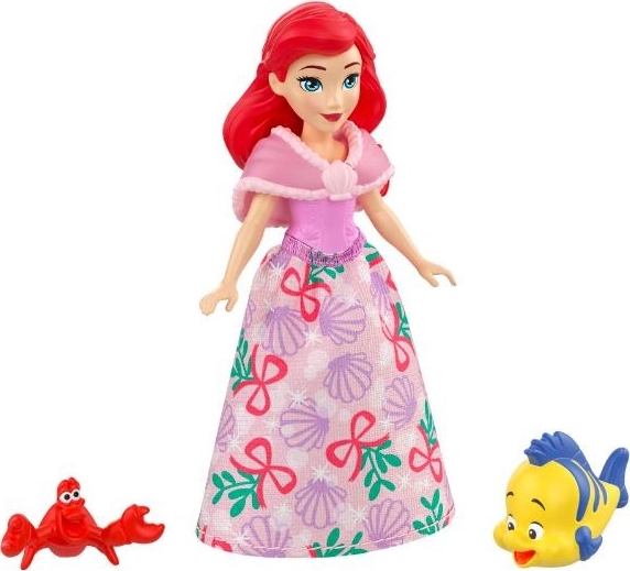 Адвент-календарь Disney Princess HLX06, 4 мини-куклы, 5 фигурок и аксессуары — фото 3