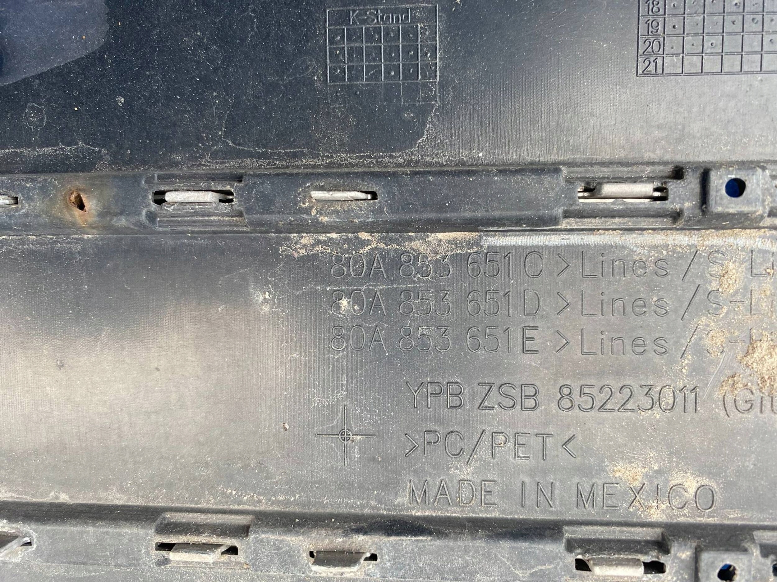 Audi Q5 Kühlergrill FRONTGRILL Kühlergitter 80A853651D - Thumbnail 9