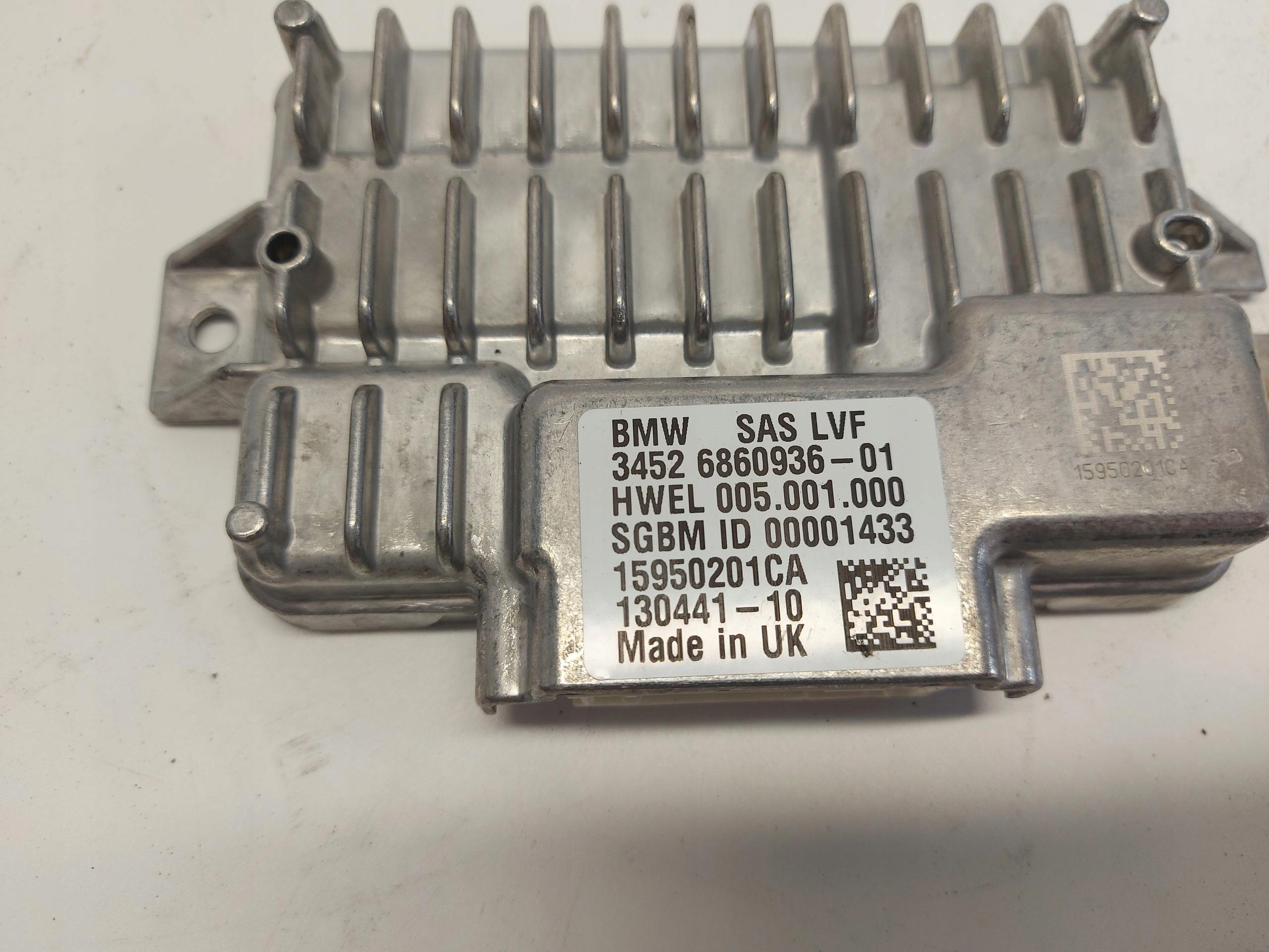 BMW i3 i01 REX modul Bedienteil SAS 6860936