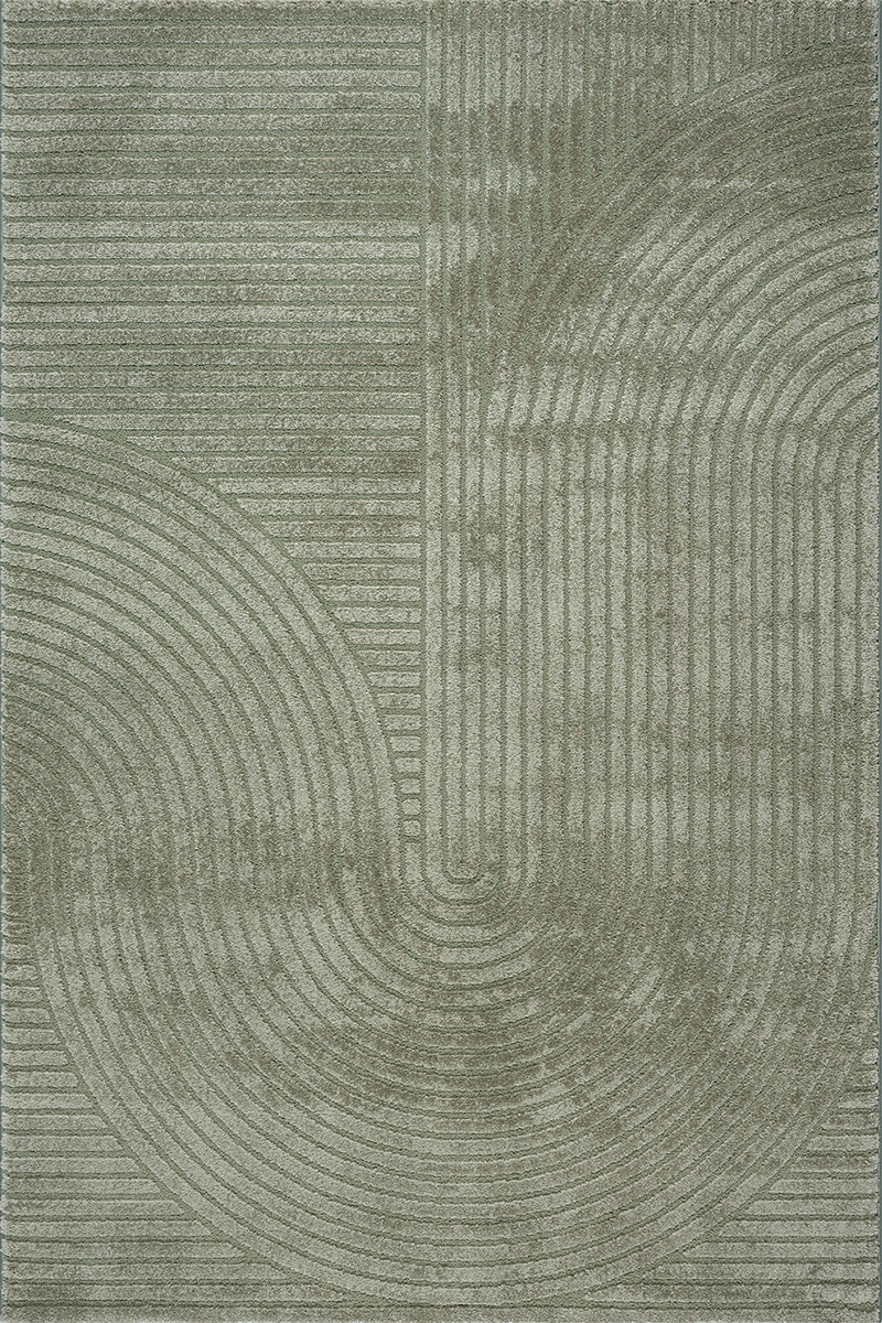 dywan nowoczesny 3D krótki włos Everest the carpet zielony 300x400