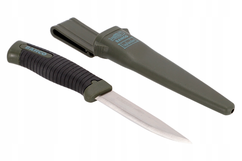Nóż skandynawski Laplander Stal Nierdzdewna Z Kaburą Bahco Survival 218 mm