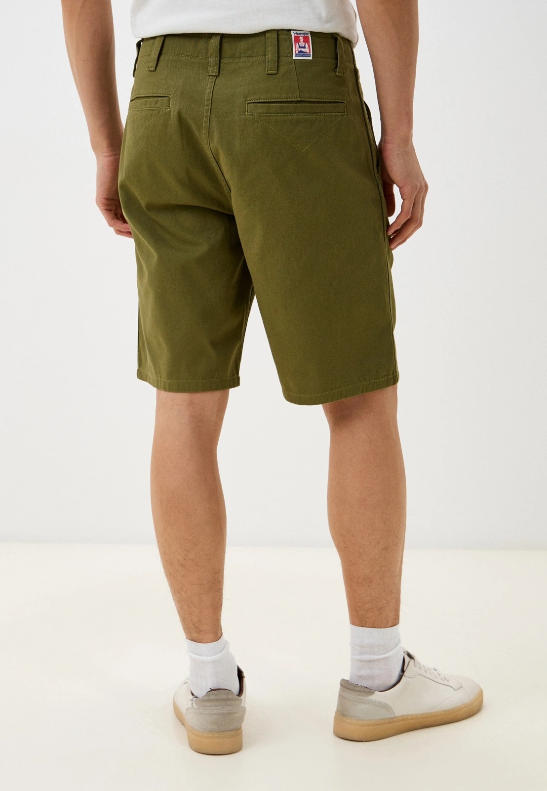 Pánské kraťasy Wrangler Casey Chino Shorts Olive 112350680 W31