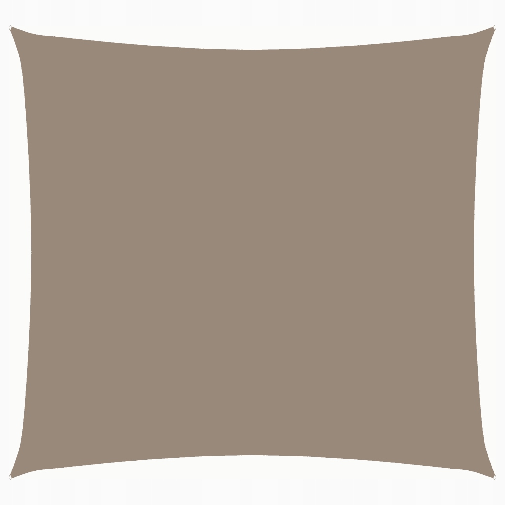Sluneční a dešťová plachta Oxford Pu 4x4 m taupe