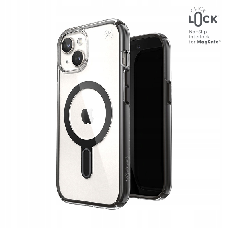 Speck Presidio Perfect-Clear ClickLock & MagSafe Pouzdro iPhone 17e/16e/15