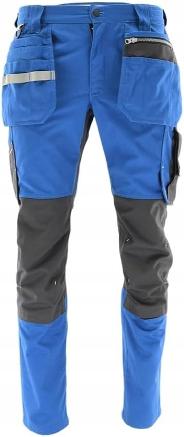 Spodnie MONTERSKIE Robocze STRETCH Męskie MONTER DUŻO KIESZENI WYTRZYMAŁE Rozmiar 58