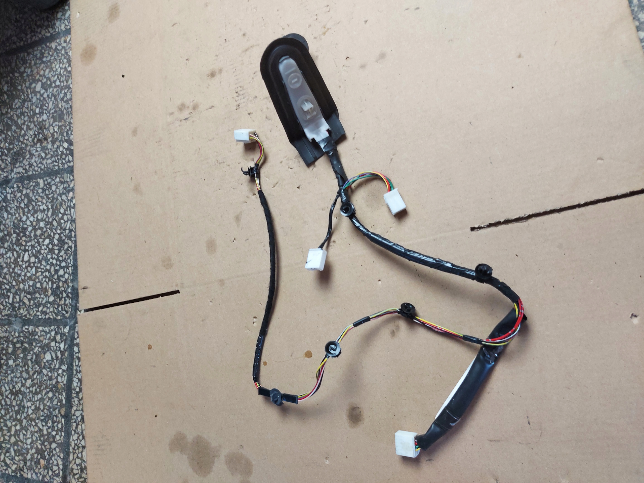 bundle wiring door left rear part rear MAZDA 6 GH OE
