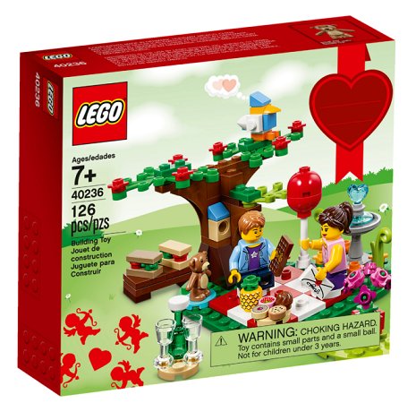 LEGO 40236 ROMANTYCZNY PIKNIK WALENTYNKOWY WALENTYNKI UNIKAT NOWE