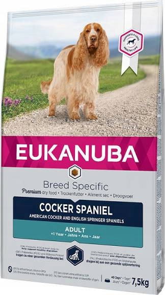 Eukanuba Adult Cocker Spaniel Karma Dla Psa 7.5kg
