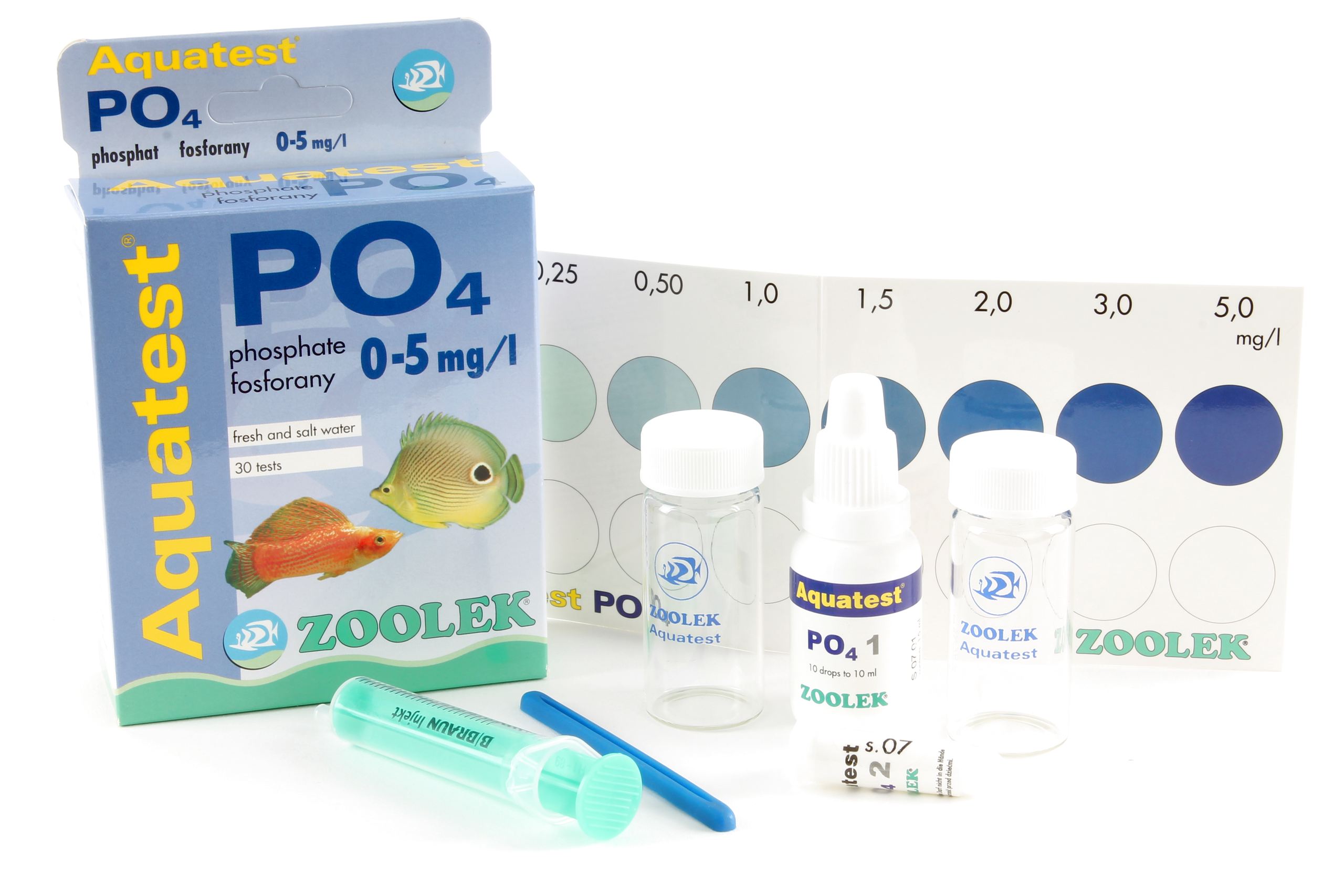 ZOOLEK TEST PO4 DO POMIARU FOSFORANU Marka Zoolek