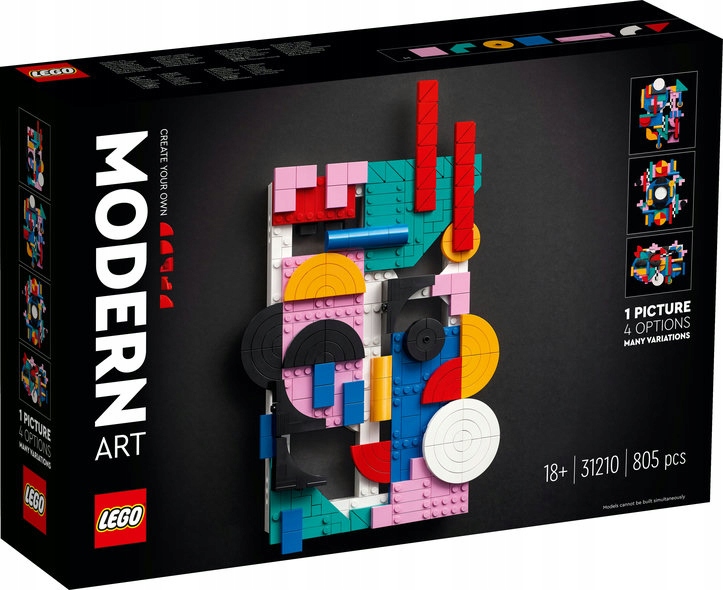 Lego 31210 Art – Moderní – Moderní Umění