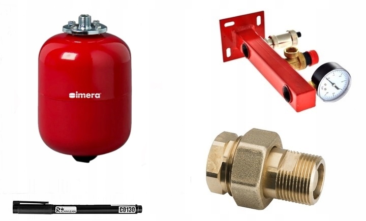 

Zestaw Naczynie Przeponowe Do C.o 18L Imera