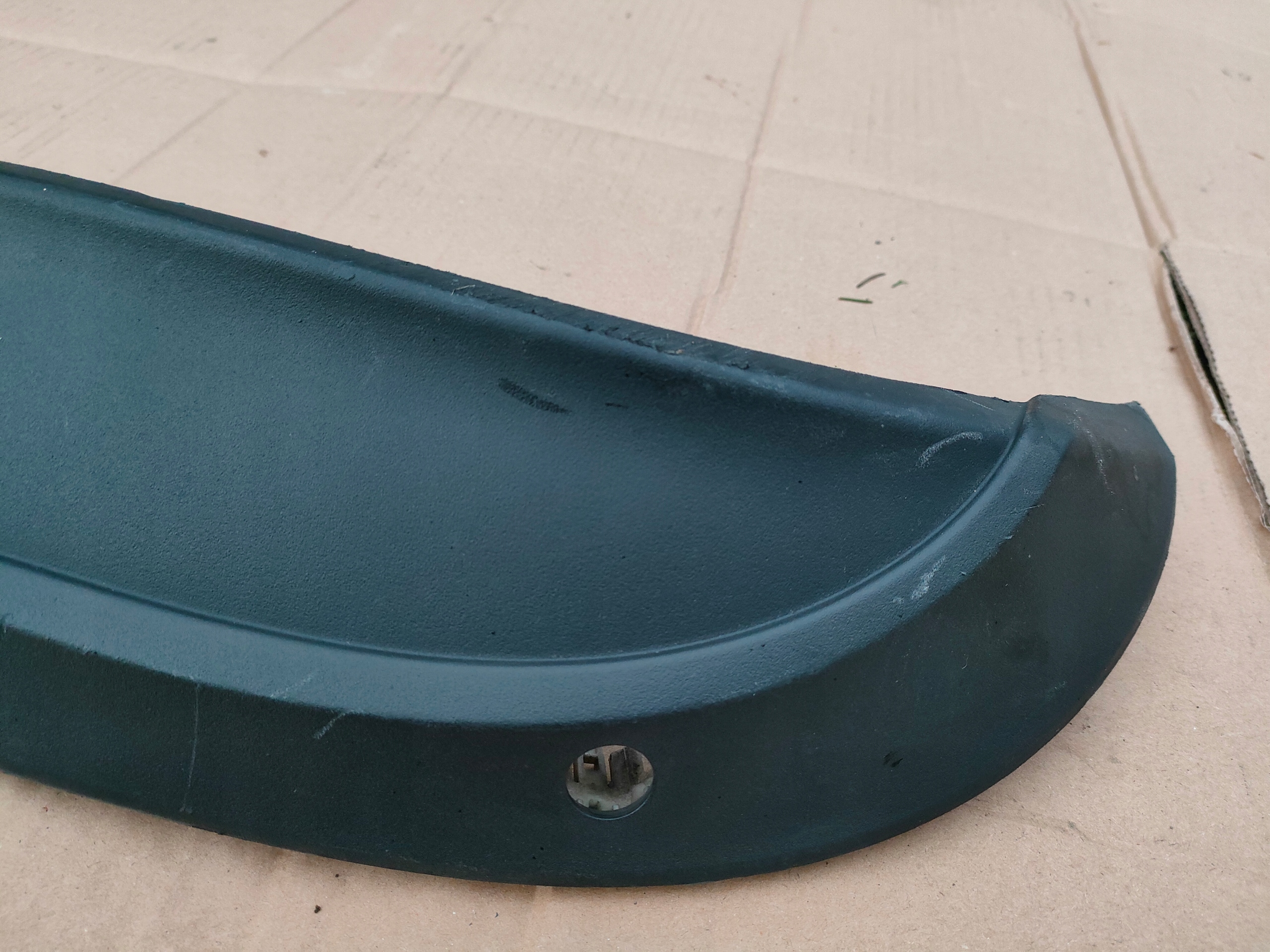 SPOILER accessories diffuser bumper rear part MERCEDES C-KLASA W205 A2058851138