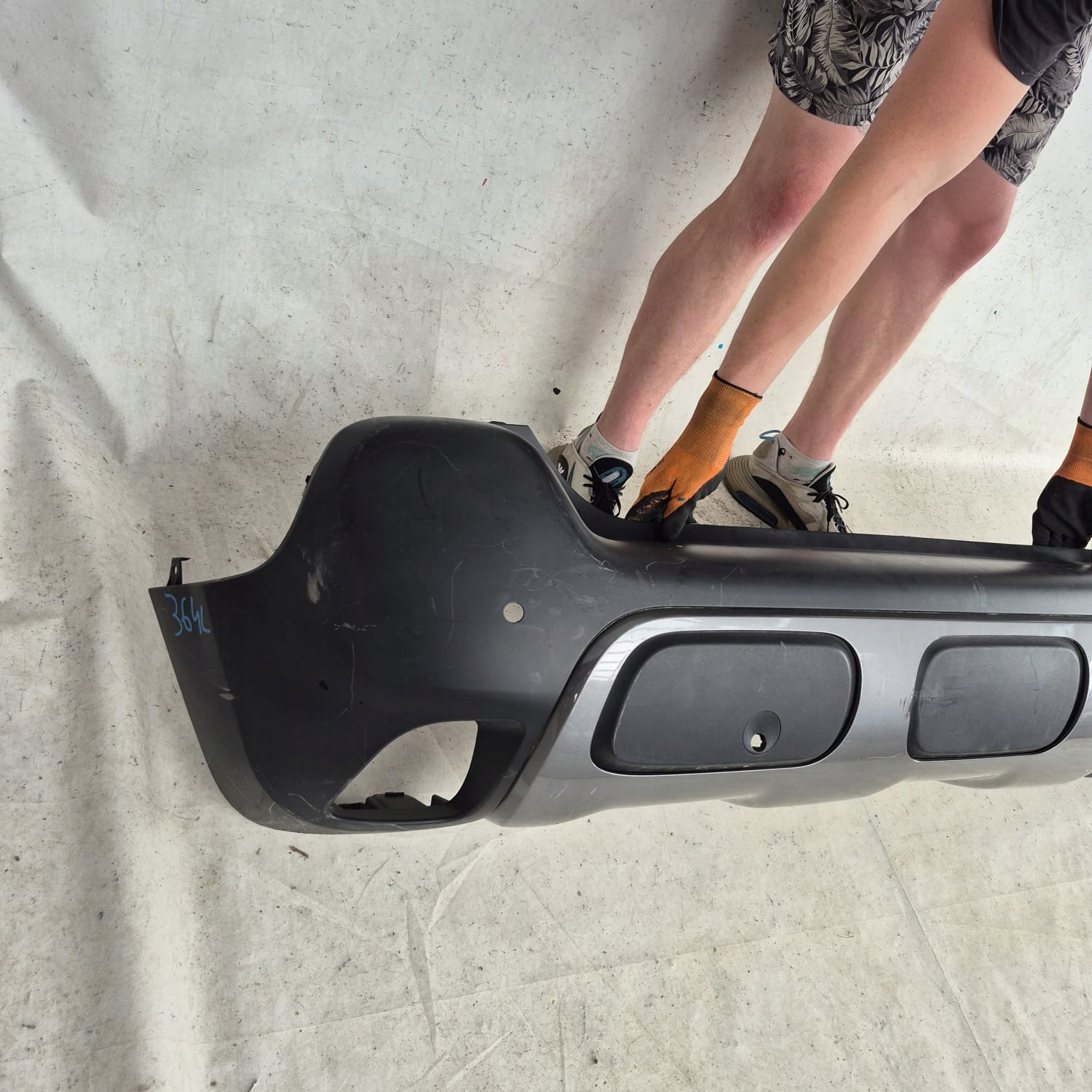 CITROEN C3 AIRCROSS 17-24 bumper rear part rear PDC
