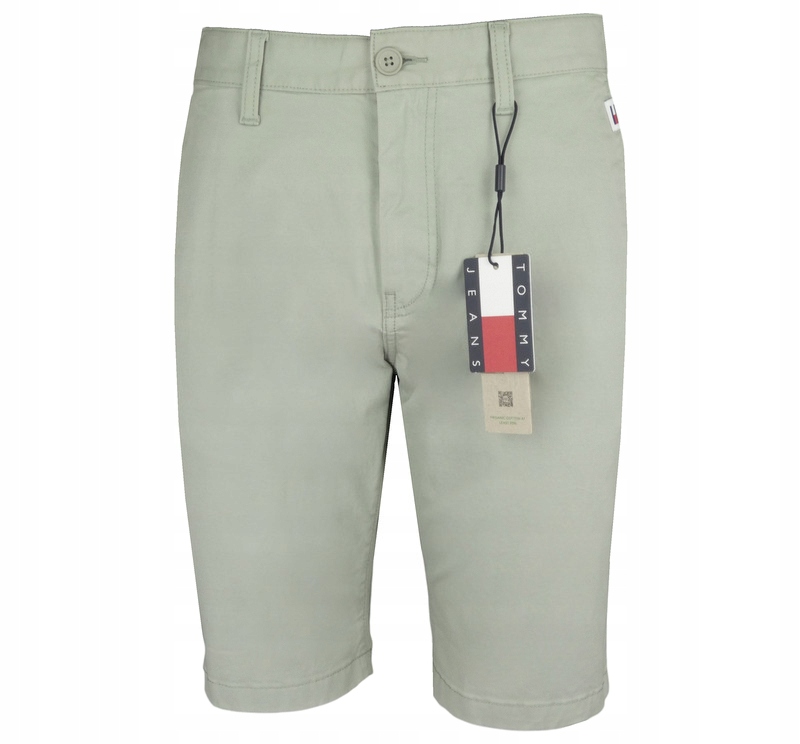 Tommy Jeans, kraťasy, chinos, olivové, 29