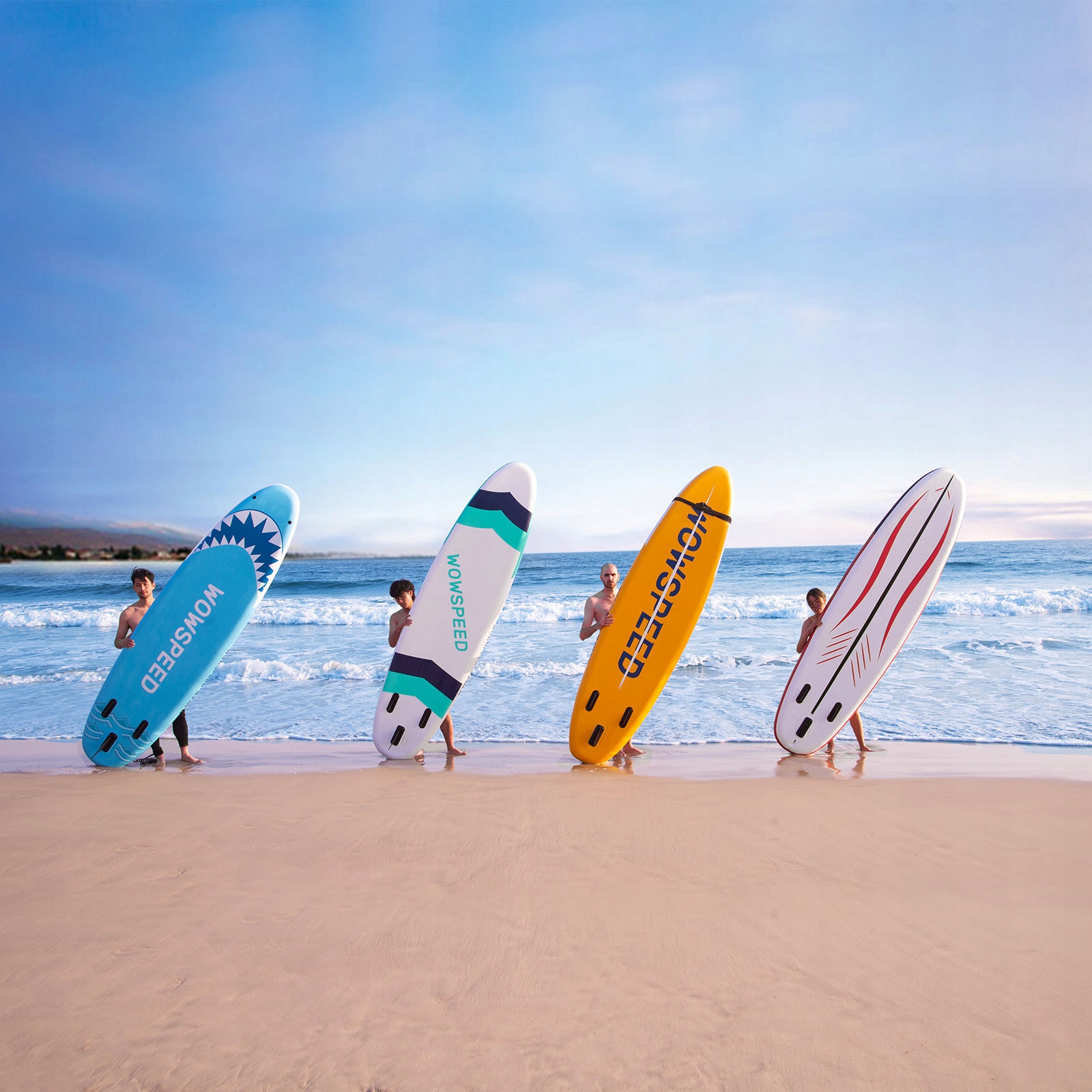 DESKA SUP WOWSPEED SURFBOARD DO PŁYWANIA 320CM 9w1 Rodzaj inny