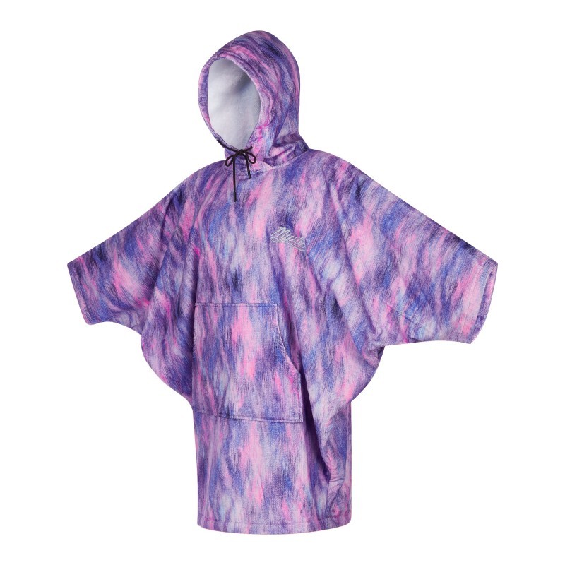 Poncho Mystic Wmn Dámské kite Černé/Fialové