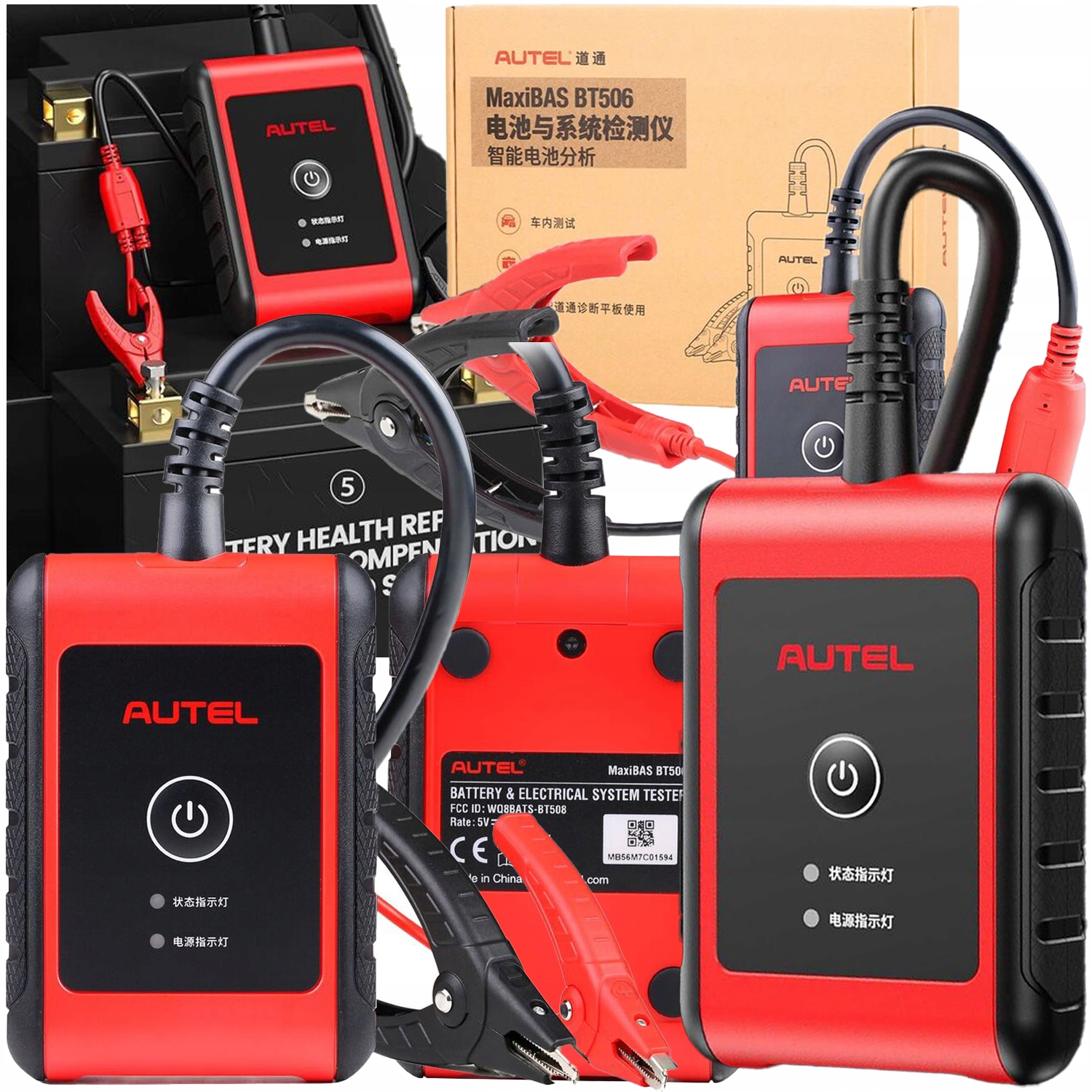 Tester Autobaterií Autel MaxiBAS BT506 Android