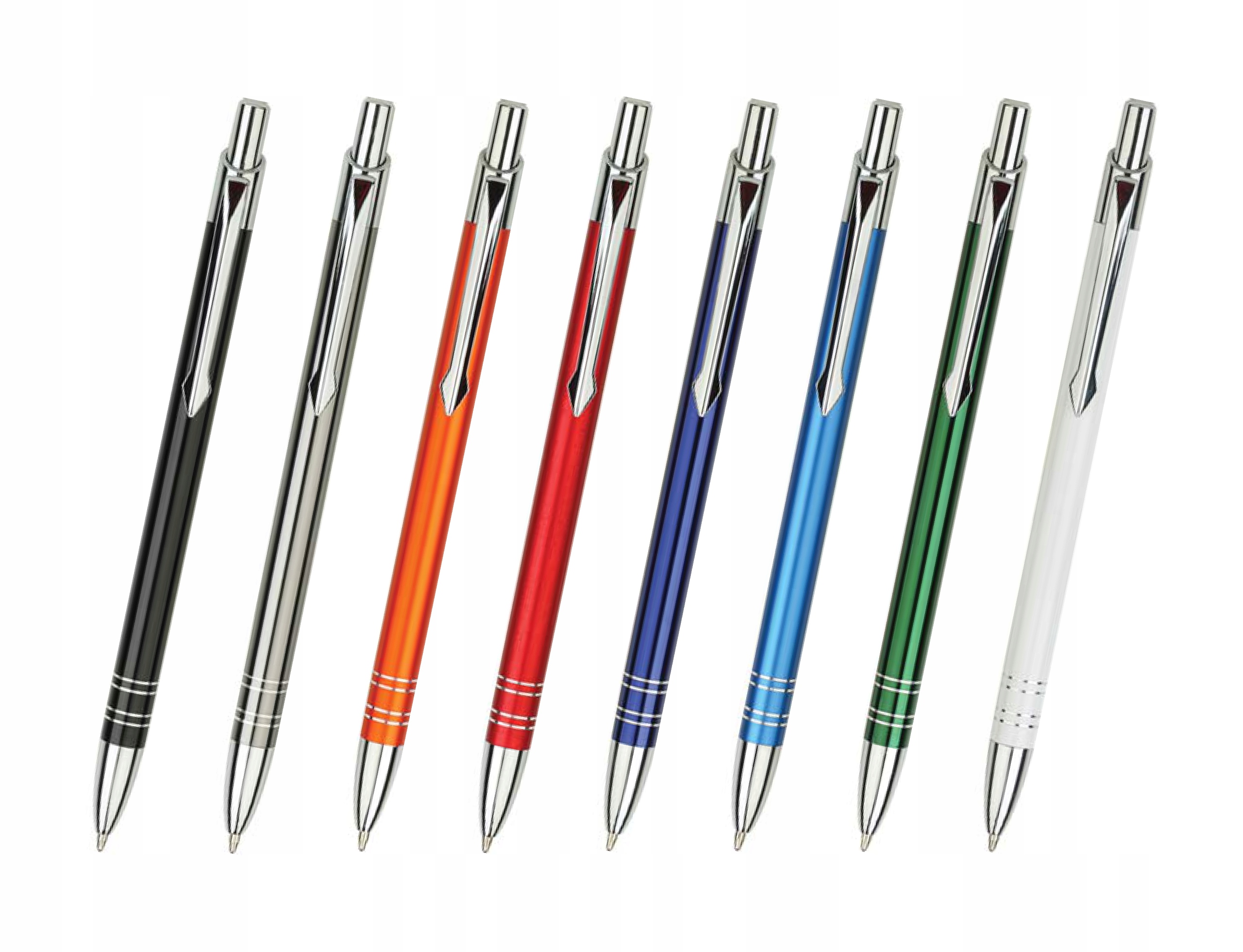 

Metalowe Długopisy Reklamowe z Logo 100 szt Bond