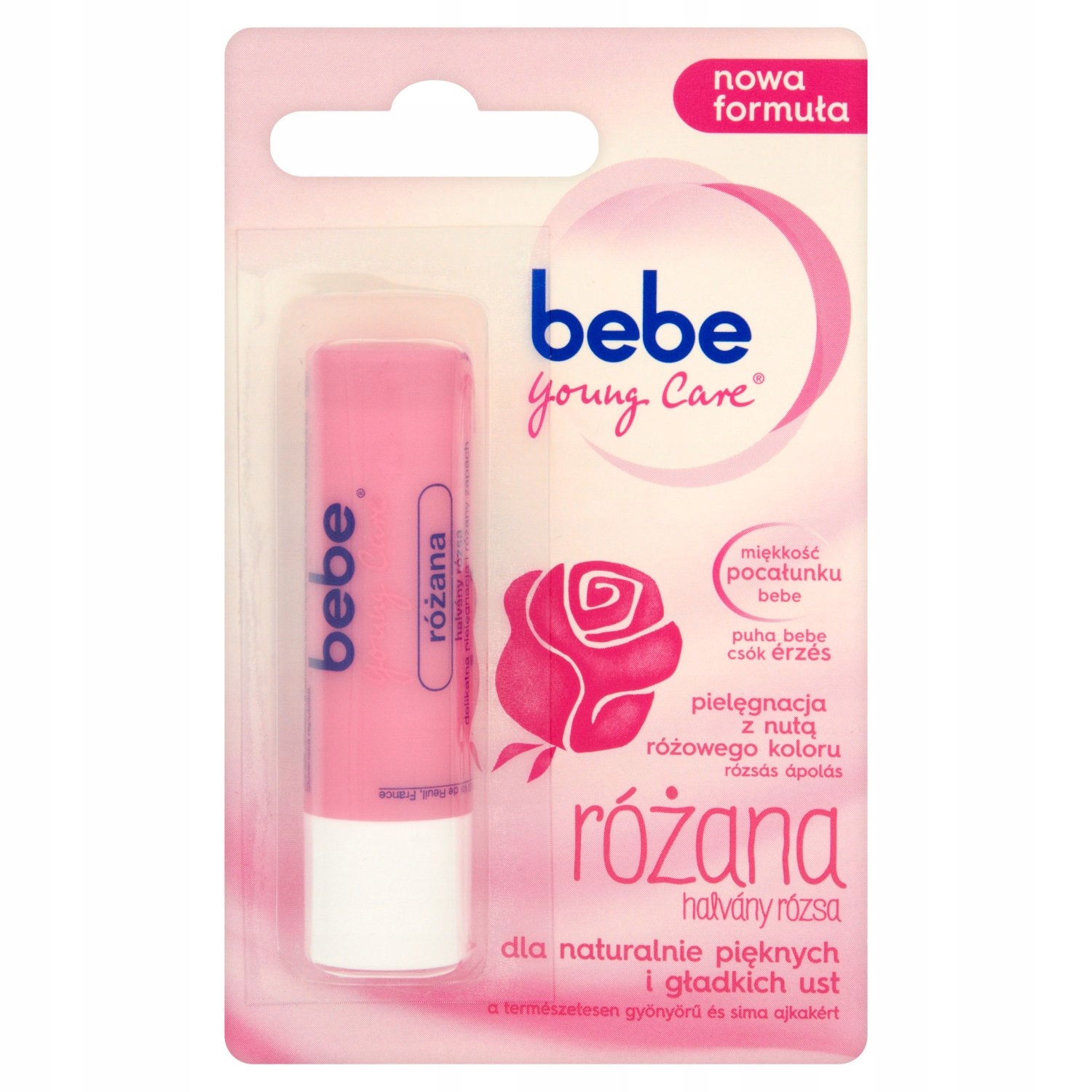 

Bebe Young Care Pomadka Ochronna Różowa 4.9 g