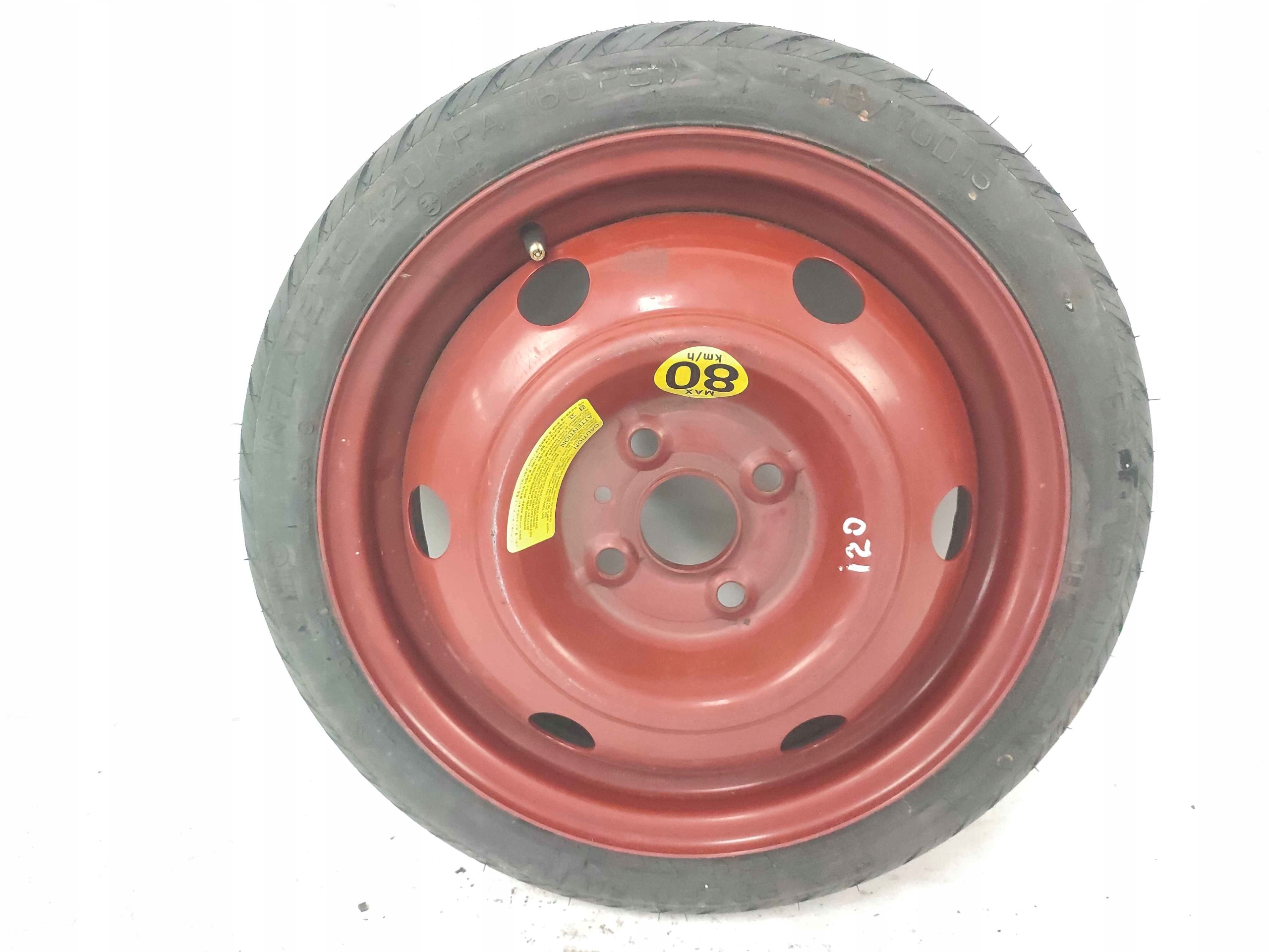 KOŁO DOJAZDOWE DOJAZDÓWKA 15'' HYUNDAI I20 I LIFT