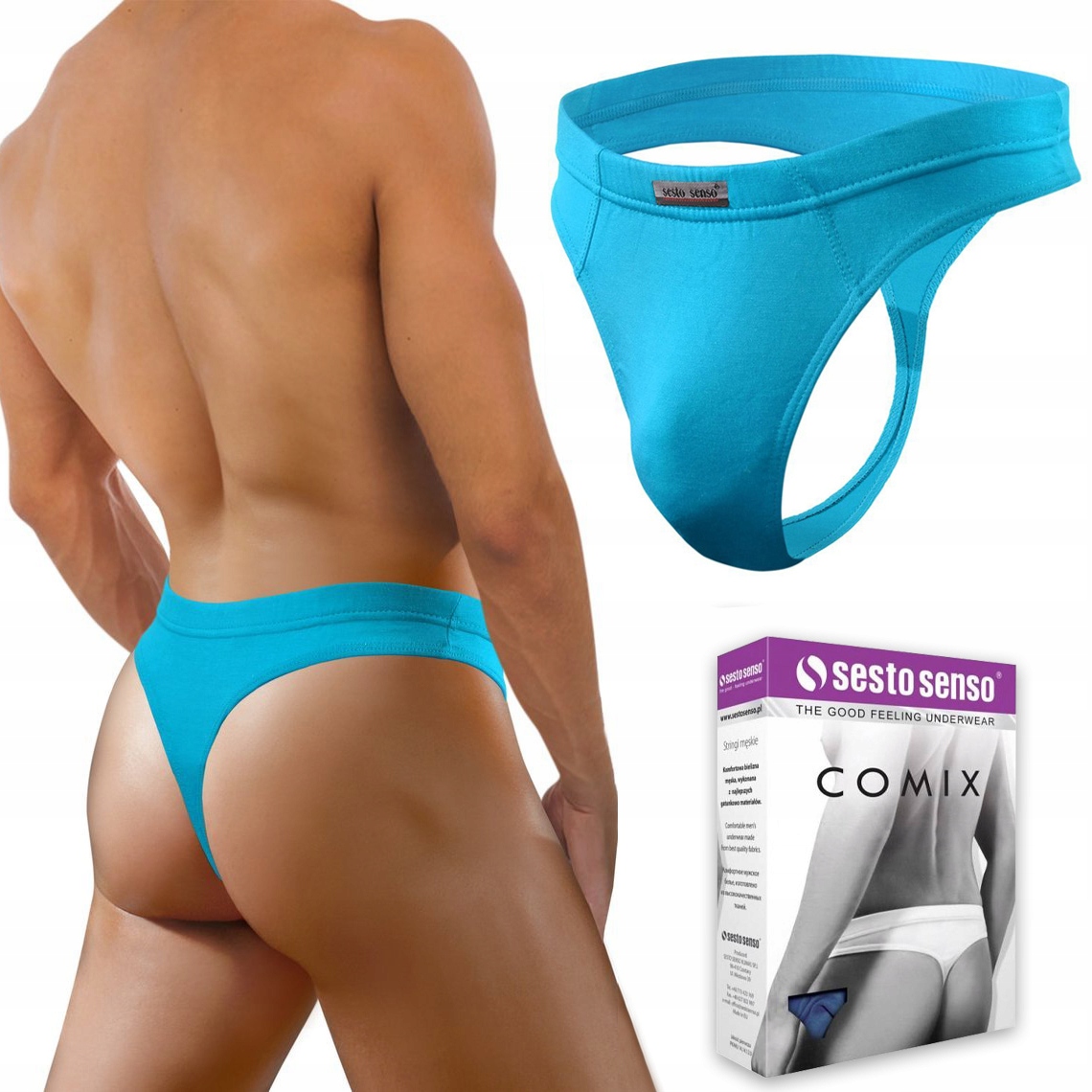 

Stringi męskie Sesto Senso Comix Mikromodal XXL