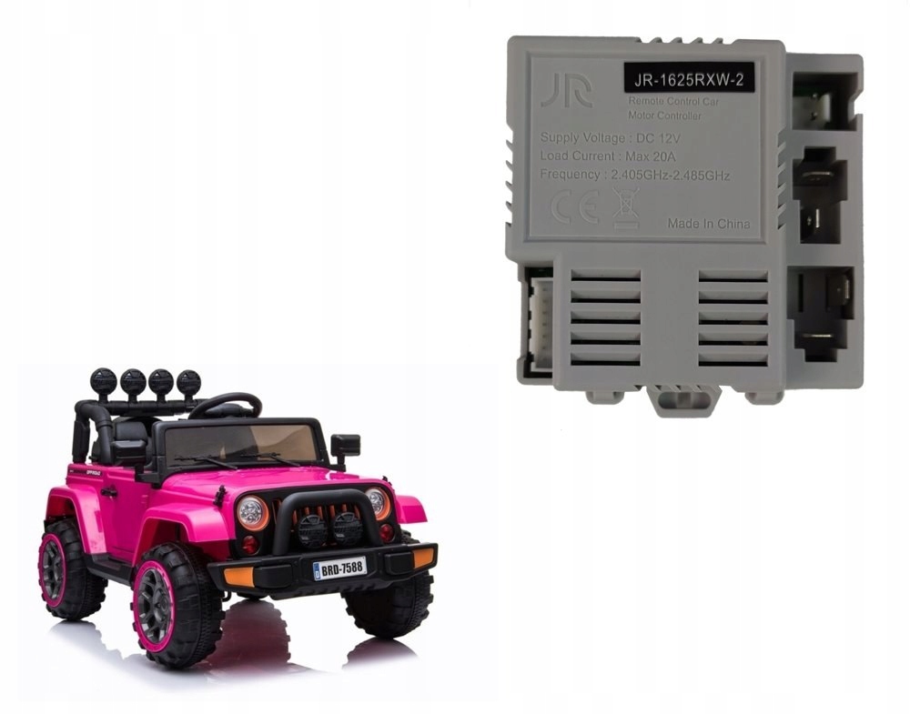 Centralka JR-1625RXW-2 do pojazdu na akumulator BRD-7588 Lean Cars