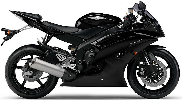 Samolepky Na Motocykl Juula Pro Yamaha Yzf R6 2011 Černé X Smx RJ15