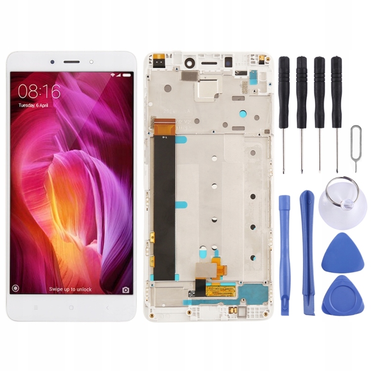 TFT LCD Screen for Xiaomi Redmi Note 4 Digitizer Full Assembly with White