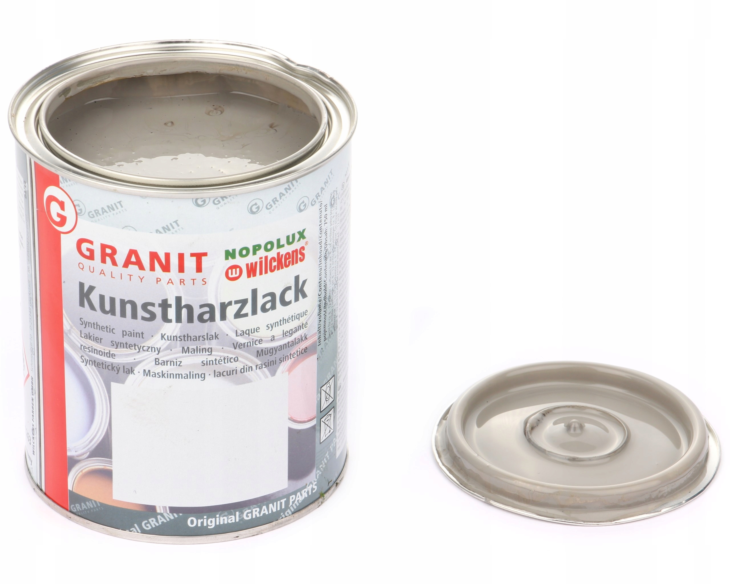 lak, barva pro stroje RAL7030 1l Wilckens Granit