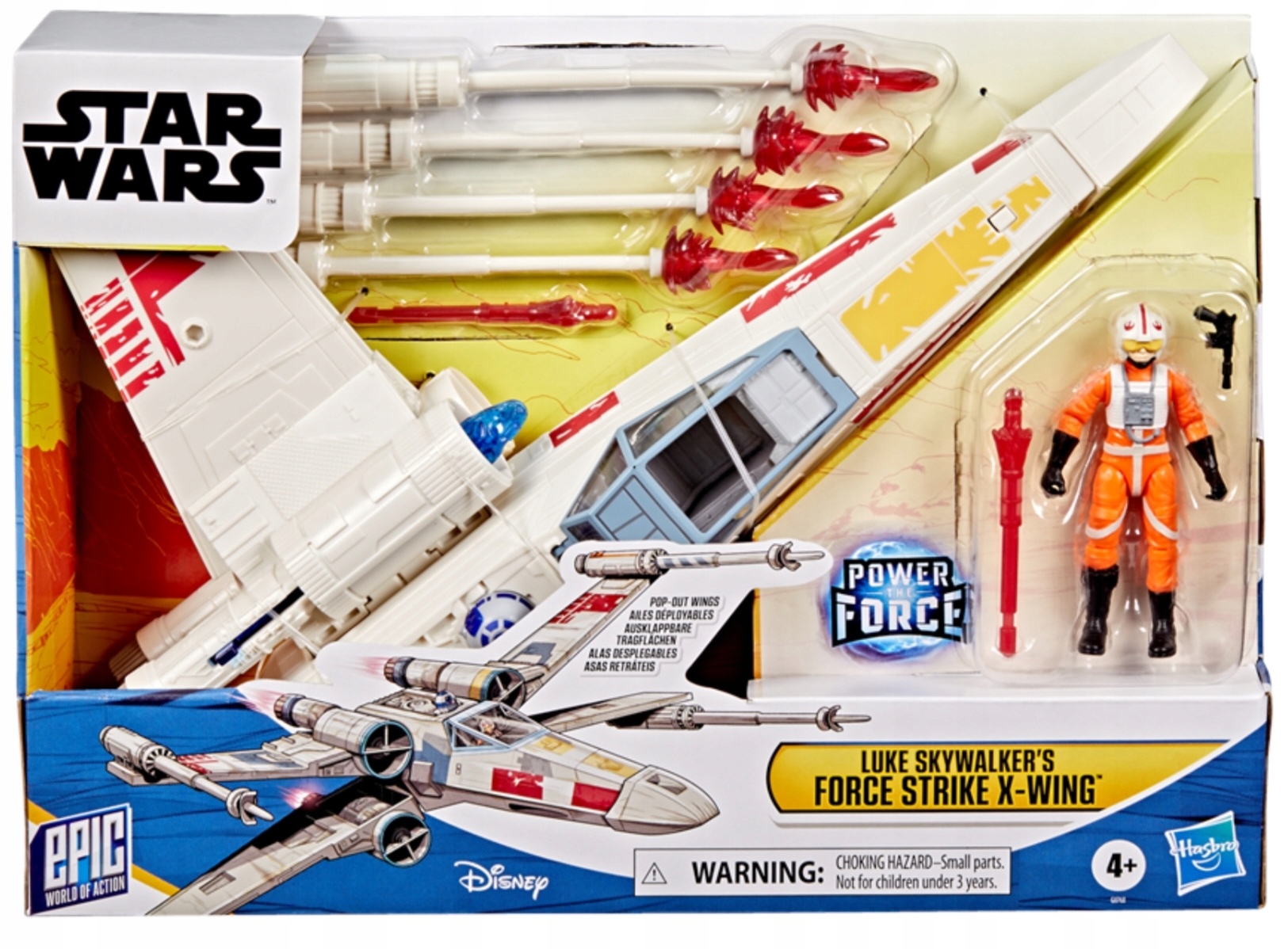 Star Wars Epic Word Force Strike X-Wing figurka Luke Skywalker G0768 (Hvězdné války Epická Word Force Strike X-Wing figurka Luke Skywalker G0768)