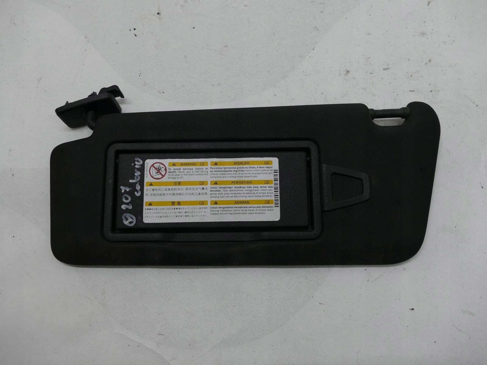 MERCEDES W207 A207 cover sun left