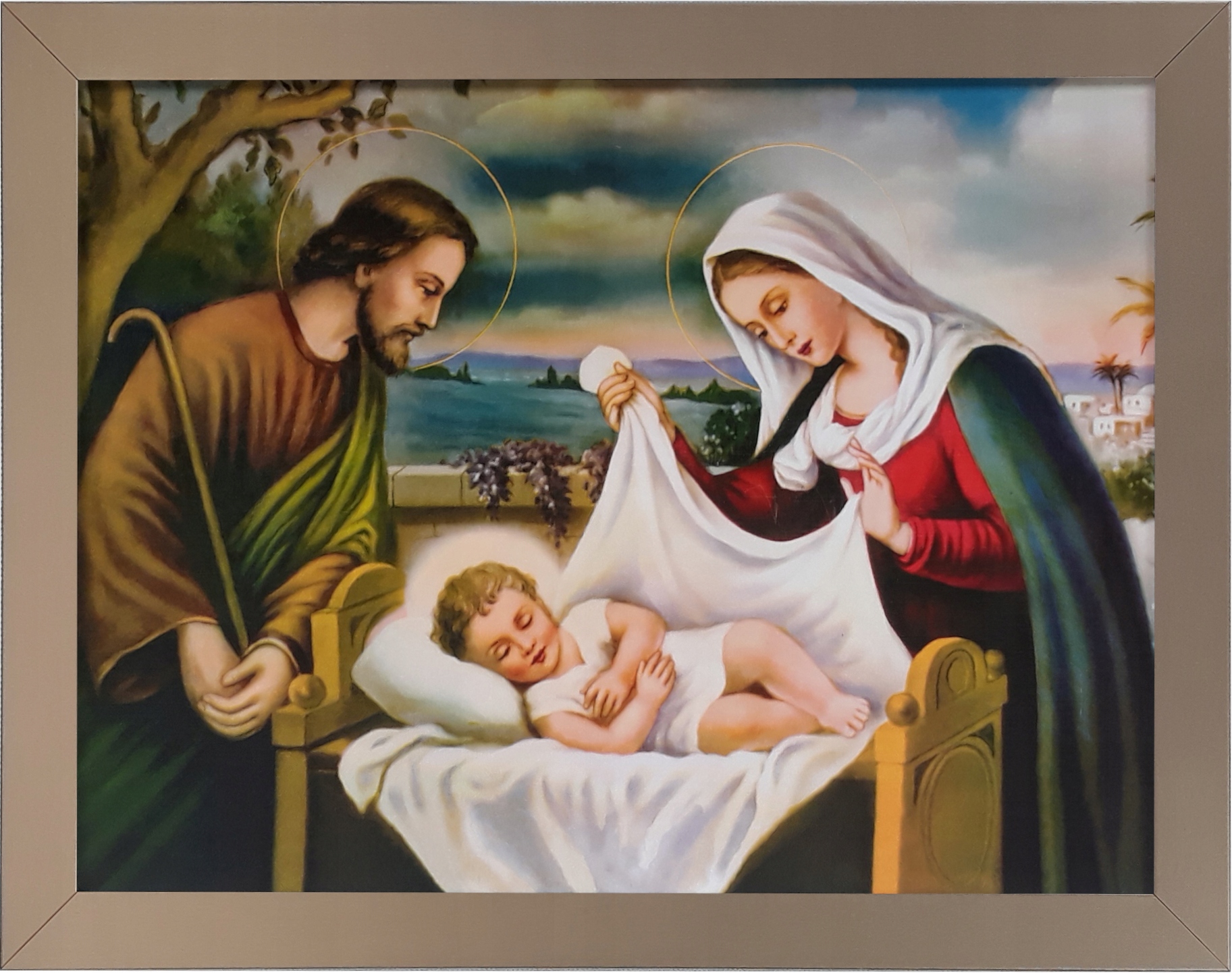 

Obraz 35x45 Święta Rodzina Jezus Rama Latte