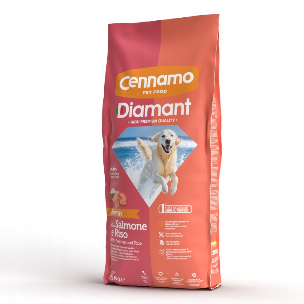 Levně Diamant Dog Energy Losos 15 kg