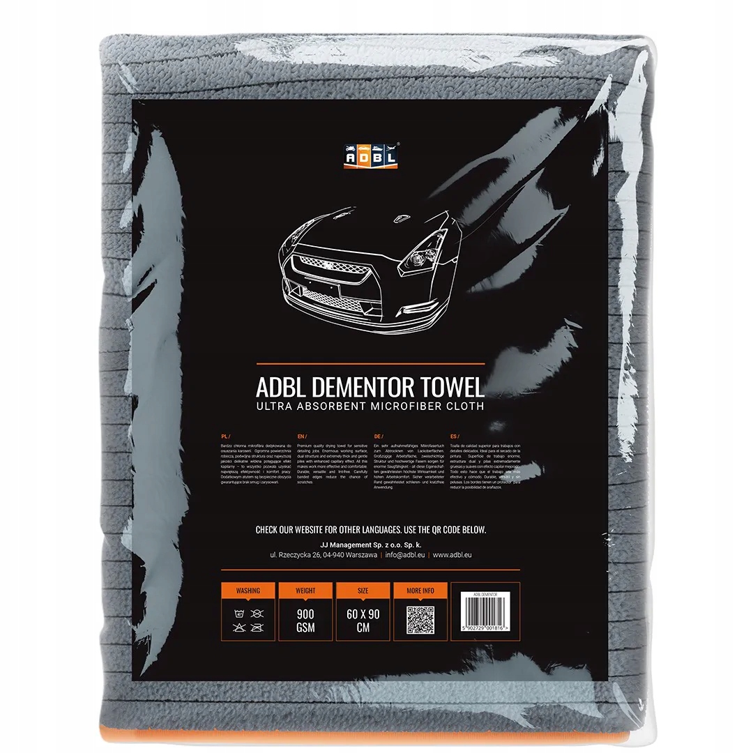 

Adbl Dementor Towel 60x90 cm 900 g/m2 do osuszania