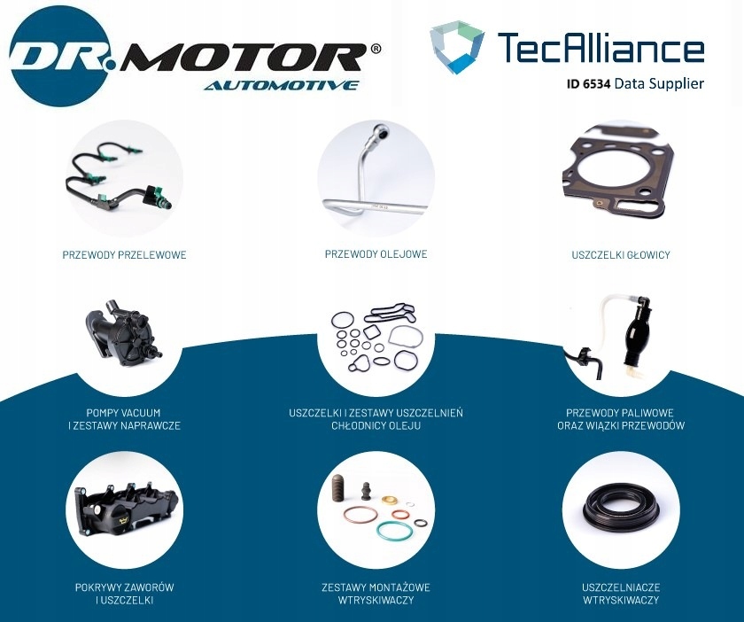 DRM003R zestaw przelewu uniwersalny PRZEWÓD PALIWA Producent części Dr.Motor