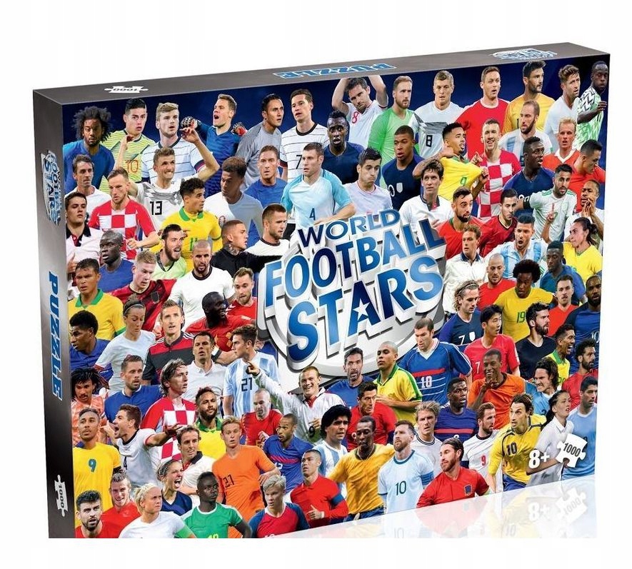 WINNING MOVES 1000 EL. WORLD FOOTBALL STARS PUZZLE