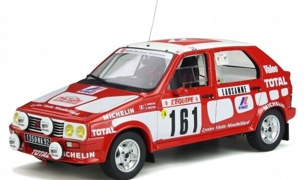 Otto Citroen Visa 1000 Pistes #161 C.Dorche Rallye Monte Carlo 1987 1:18