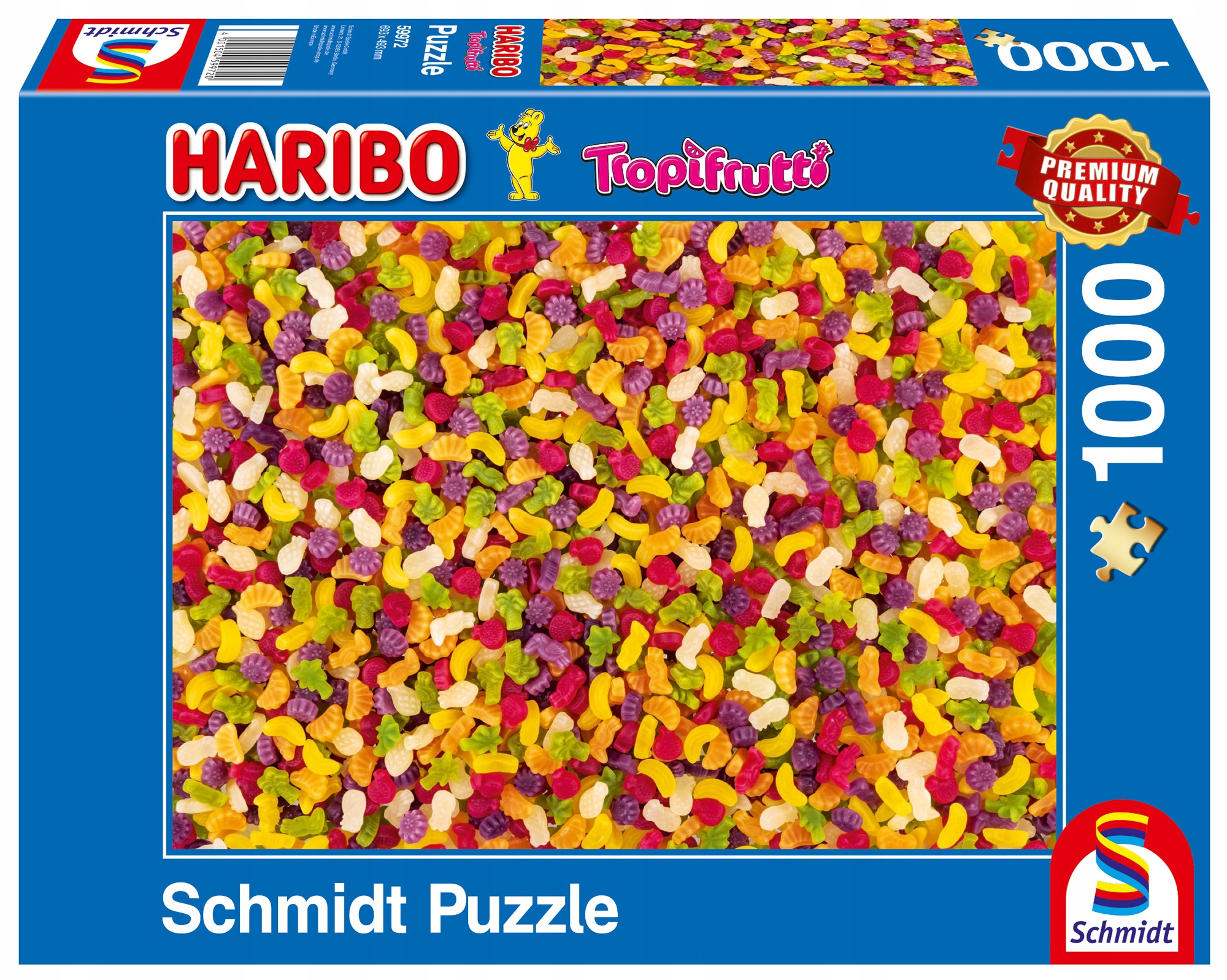 

Schmidt Pq Puzzle 1000 el Haribo Tropikalne żelki