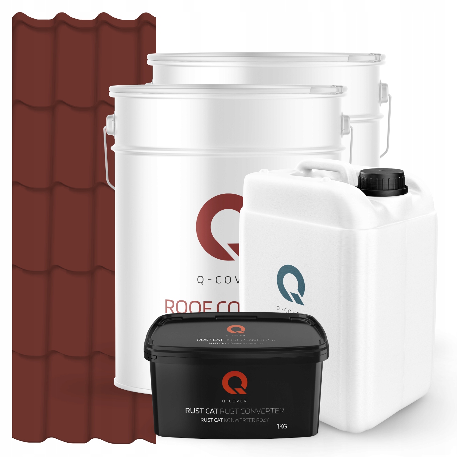 Farba Na Strechu Kovová Čerešňová Súprava Ral 3009 74 m2 Lesk