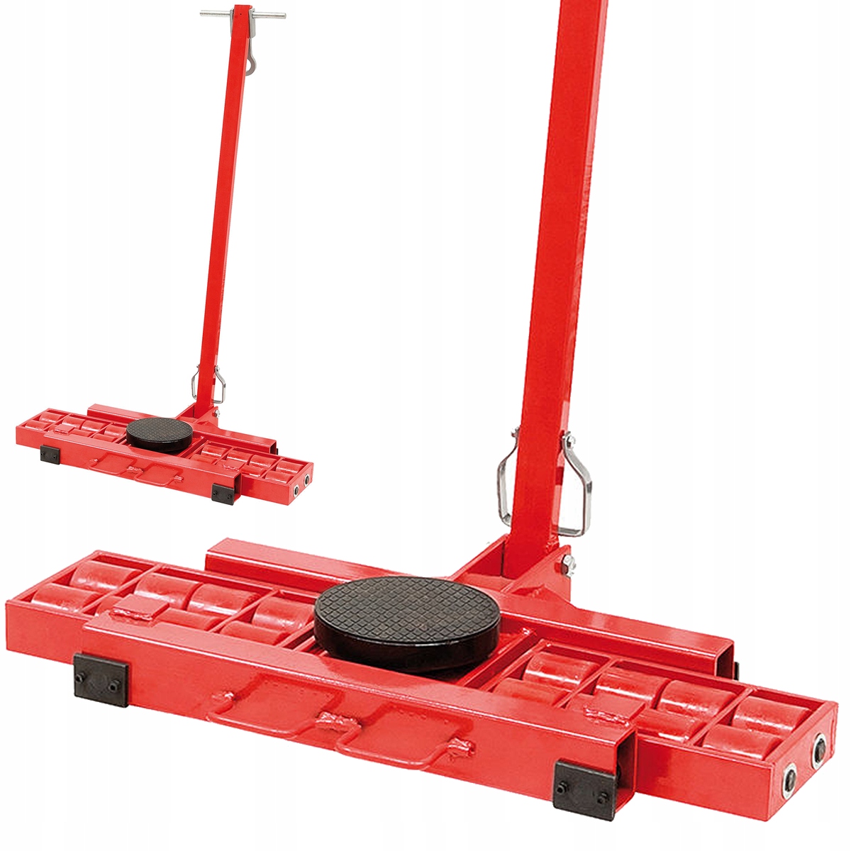 PODNOŚNIK TRANSPORTOWY Z WÓZKIEM DO MASZYN 16 TON