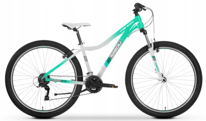 Rower młodzieżowy Tabou 27.5 Venom 1.0 W 17'' mint white 2024