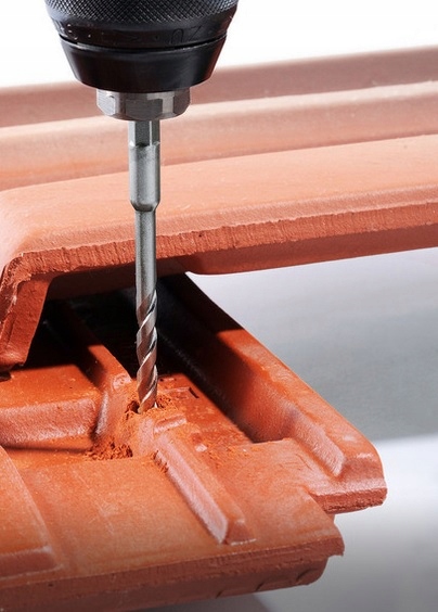 Wiertło do dachówek 6 mm Alpen Profi Dach 1/4" Hex 39 mm dł. Marka Alpen