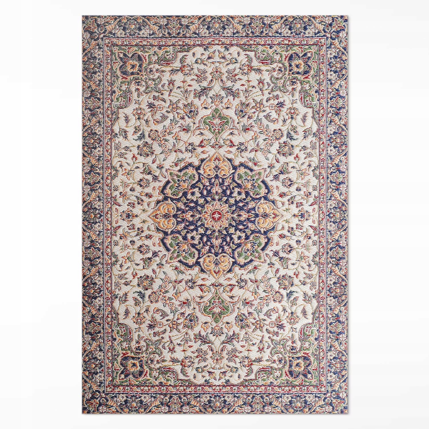 Vinylová podložka se vzorem do kuchyně Klasický květinový granát XXL 150 x 225 cm