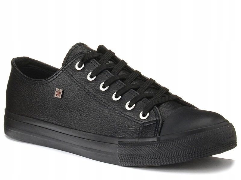 

Trampki Big Star V174345 Czarne Męskie Ekoskóra 40