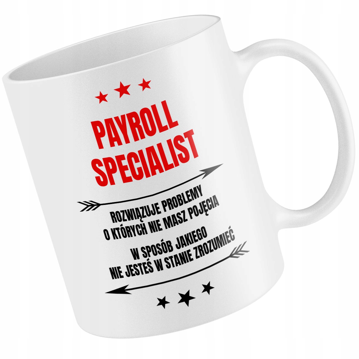 

Kubek Payroll Specialist Rozwiązuje Problemy