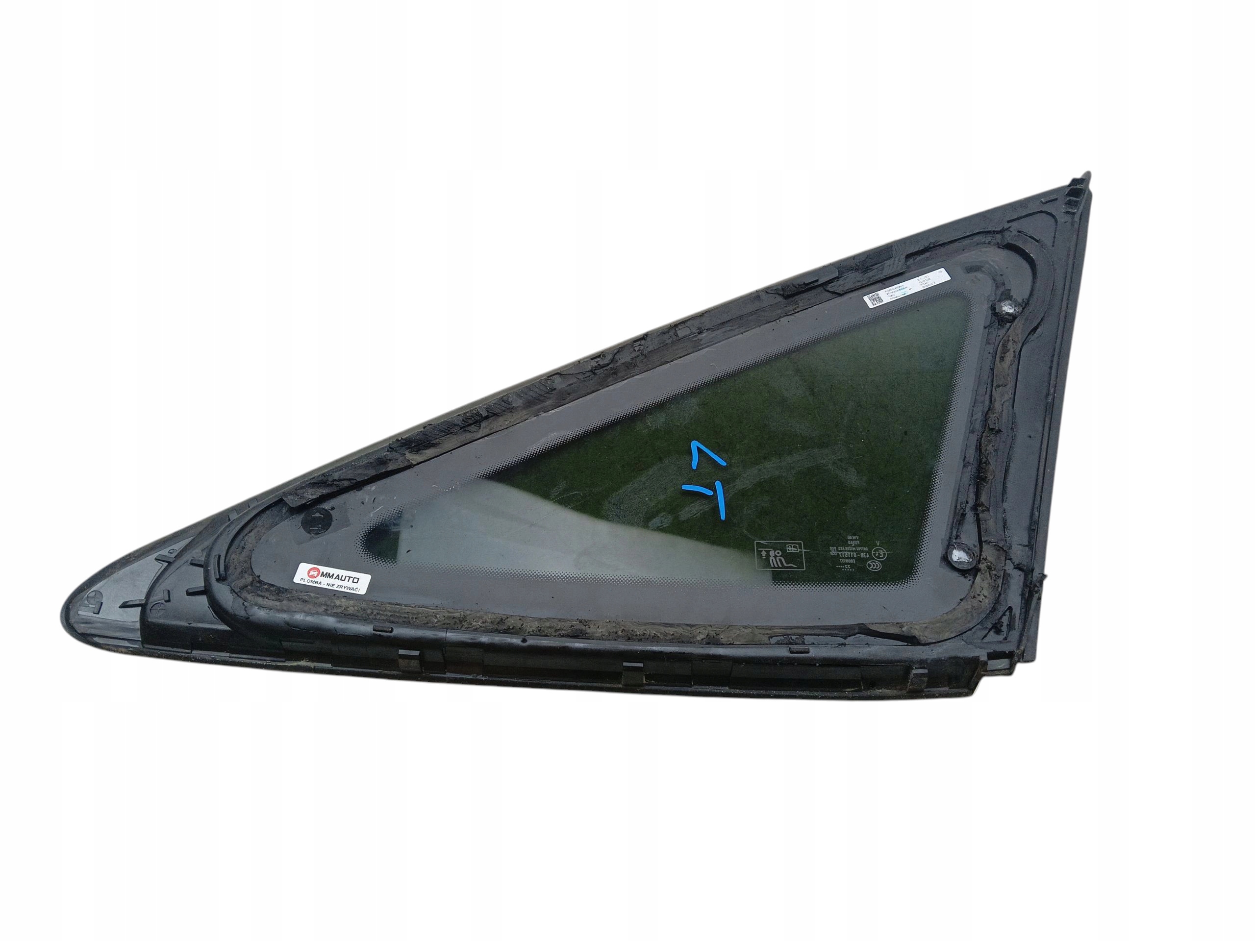 window bodywork left rear part rear AUDI Q4 E-TRON 89E845297A
